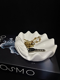 Büyük Deniz kabuğu Mumluk Dekoratif obje Takı tabağı anahtarlık