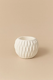 Modern çizgili saksı 1. Sınıf dekoratif obje