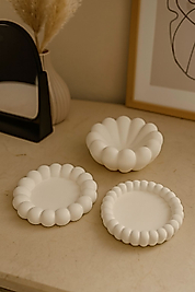 Dekoratif bubble takı organizer çok amaçlı bardak altlığı anahtarlık